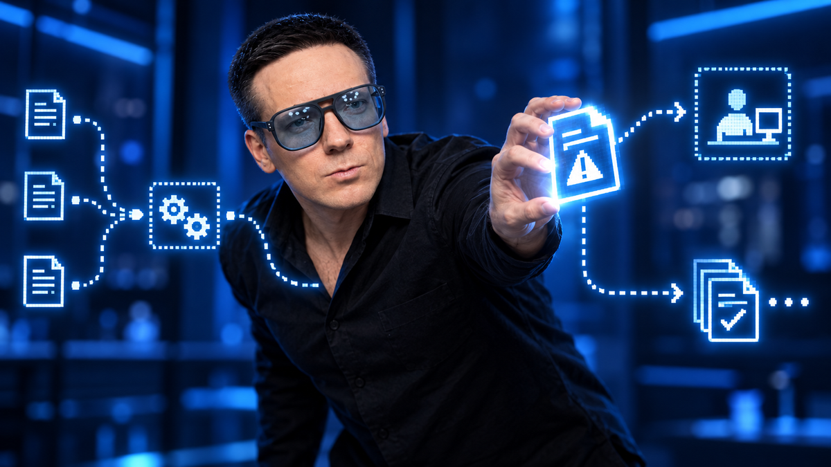 Олег управляет потоком страховых требований и передаёт исключения сотруднику
