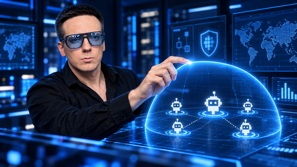 Олег задаёт границы доступа для AI-агентов в синем центре управления